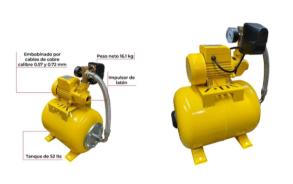 Bomba de agua Parazzini BHP5260