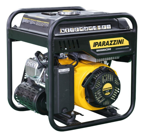 Generador soldador inverter 200A Parazzini BAKARAC200 - Imagen 2