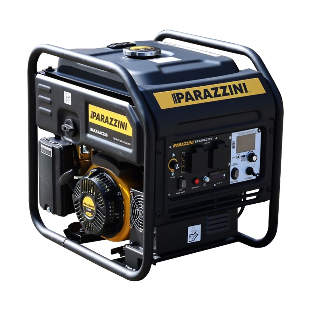 Generador Soldador Inverter PARAZZINI 210A BAKARAC250 - Imagen 4