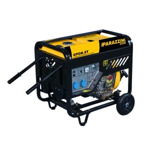 Generador Parazzini Pro 8.5 kW Trifásico Diésel con Entrada ATS – GPD8.5T