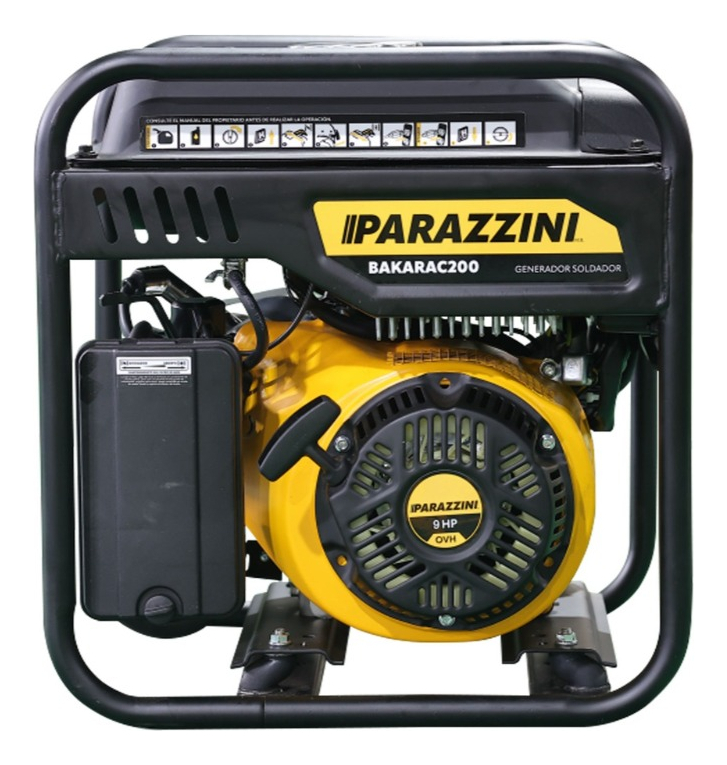 Generador soldador inverter 200A Parazzini BAKARAC200