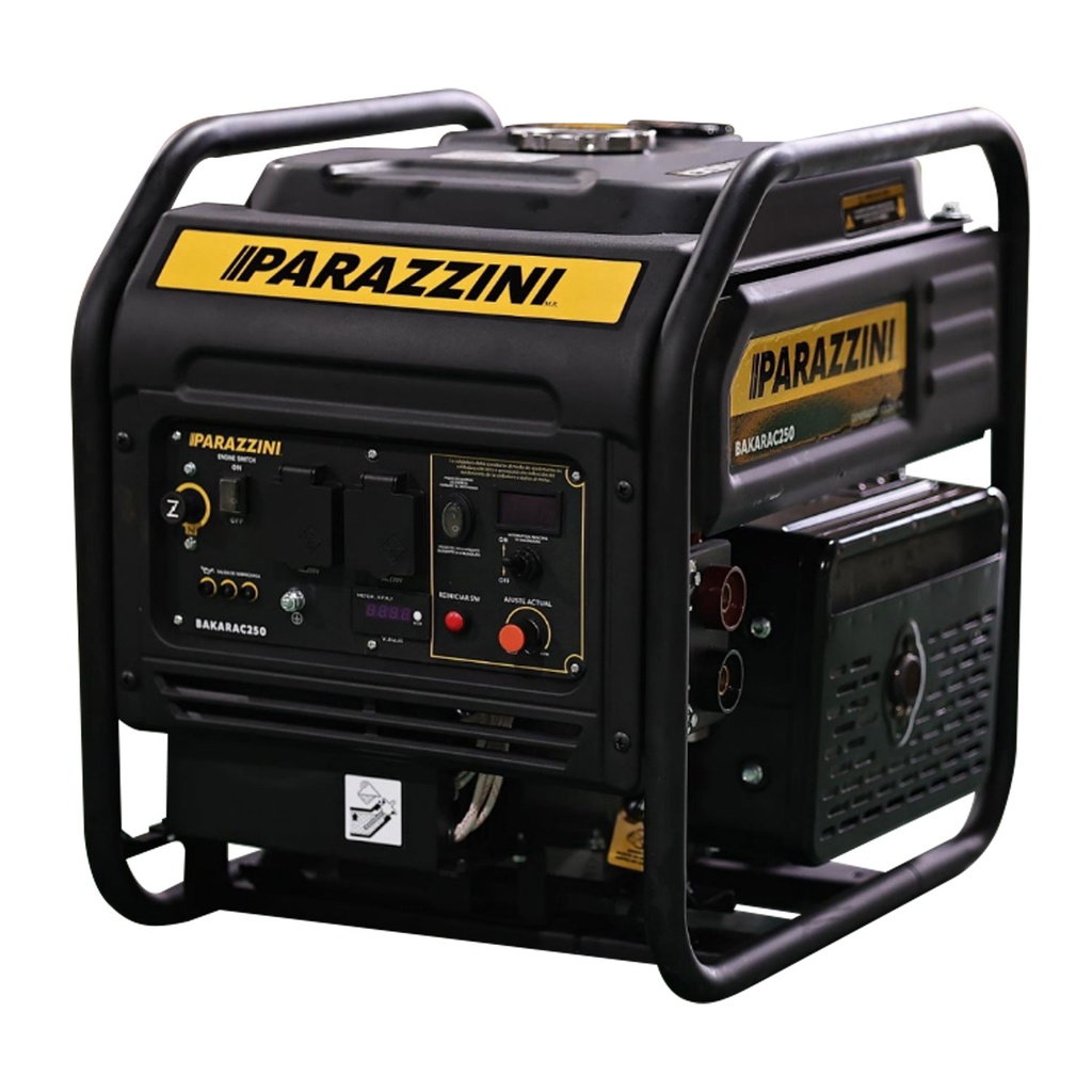 Generador Soldador Inverter PARAZZINI 210A BAKARAC250