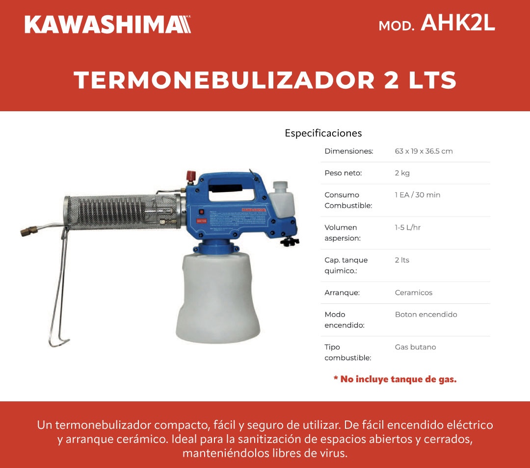 Termonebulizador 2 lts - Imagen 3